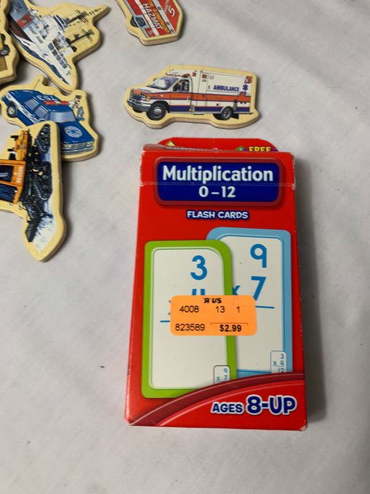 Bundle Vehicle Kit and Multiplication Fact Cards