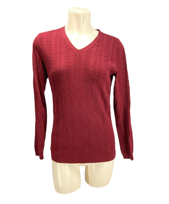 Talbots Knit Sweater Red Size M