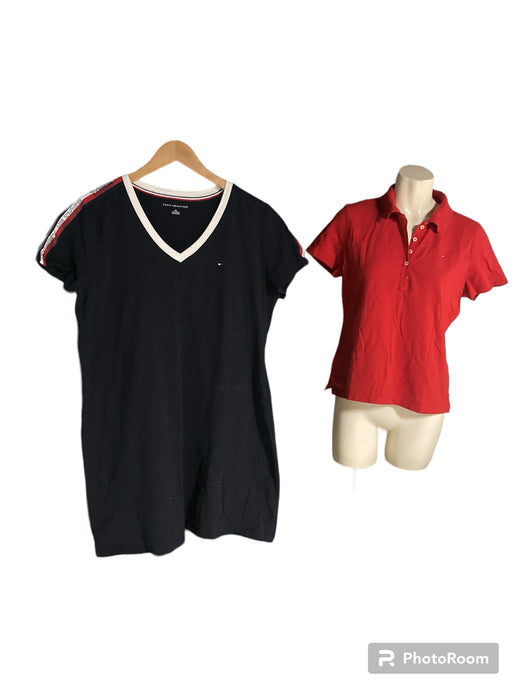 Hilfiger Shirt dress and Polo Bundle Womens XL