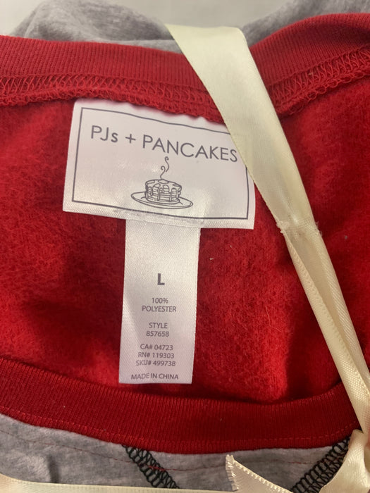 NWT PJs + Pancakes Matching Christmas Pajamas Size Large