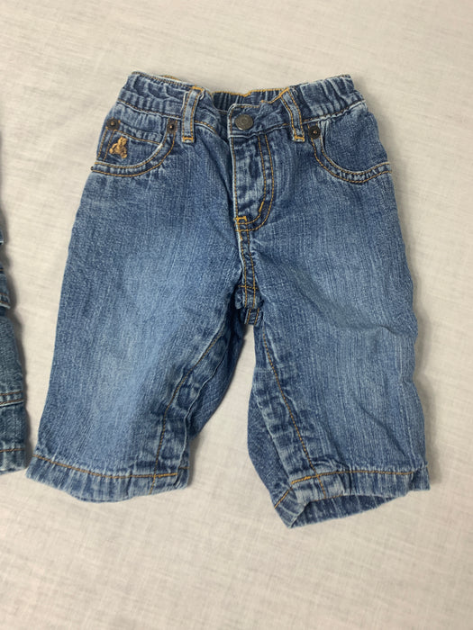 Bundle Jean Shorts Size 3-6m