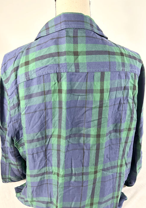 Tommy Hilfiger Button Down Plaid Shirt Size XL