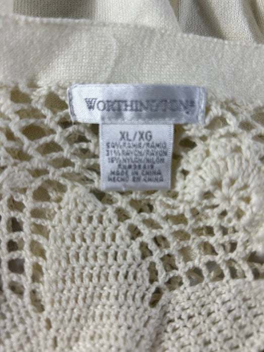 <p>Worthington Cardigan Sweater Size XL</p> <p>&nbsp;</p>