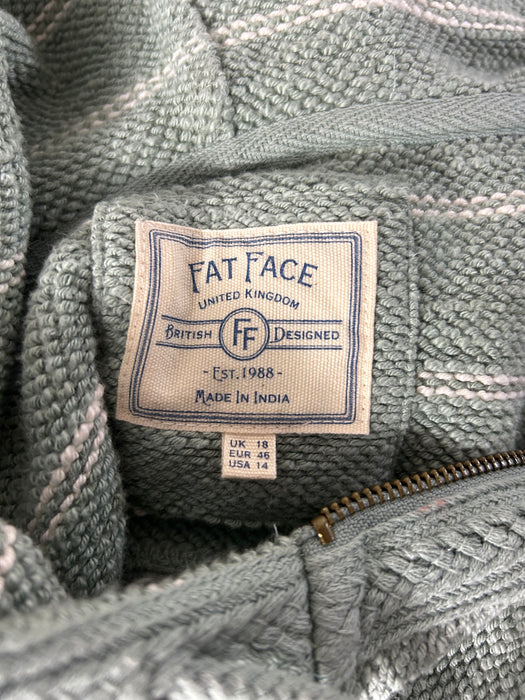 Fat Face Sweater Jacket Size 14