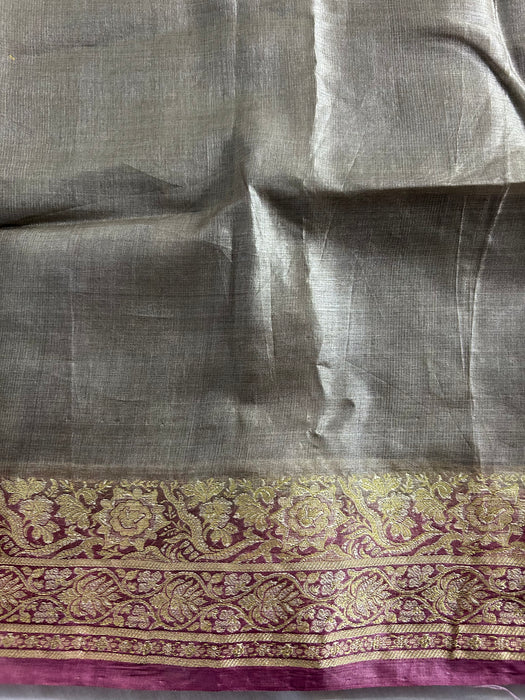 UpCycled Hand-Made Indian Sari Shower Curtain
