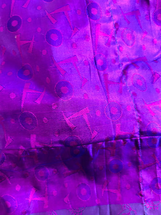 UpCycled Hand-Made Indian Sari Shower Curtain