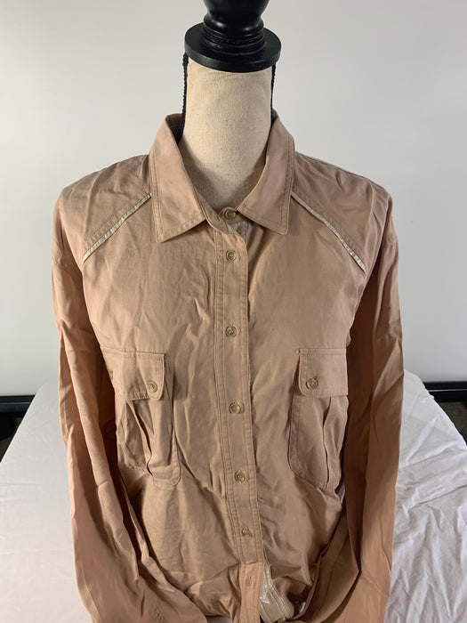 Free People Button Down Shirt Size Large