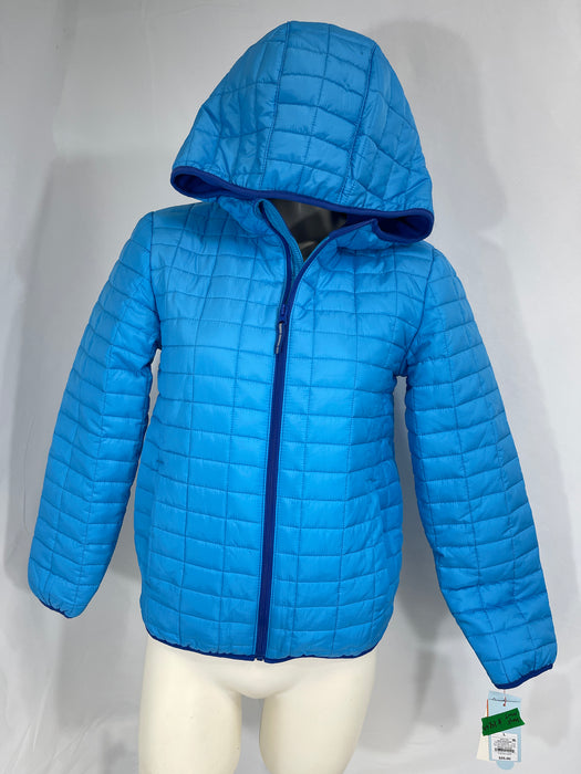 Boy's Hooded Winter Jacket, 100% recycled plastic polyesters