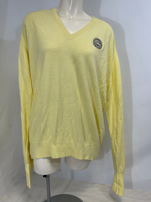 Zod Club Unisex Long-Sleeve, V-Neck Sweater, Size XL