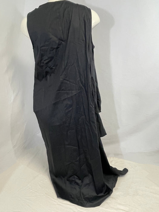 Max Mara Italian-Made Women's Sleeveless, Open-Shoulder Wrap Dress, Size 10