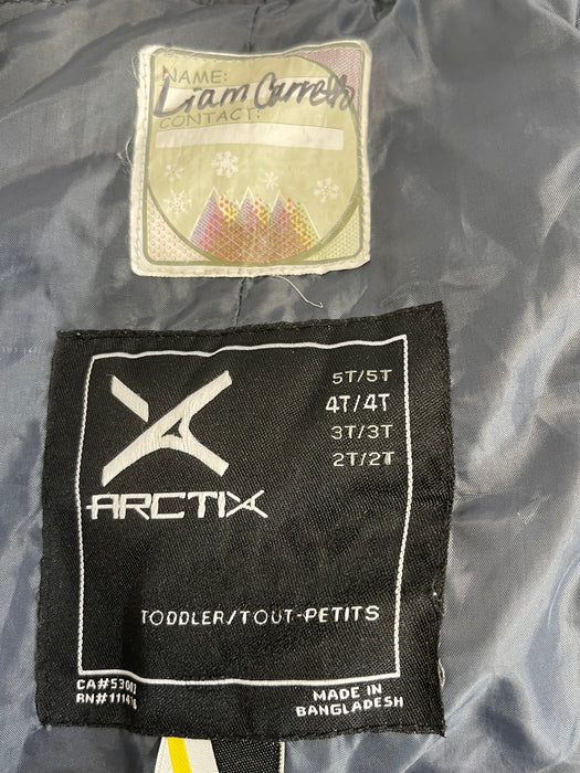 Arctix Toddler Winter Snow Pants Overalls, Size 4T