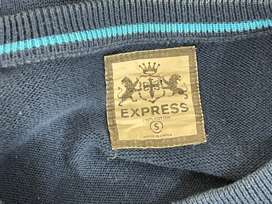 Express Brand Men's V-Neck Sweater Top Shirt, Size S