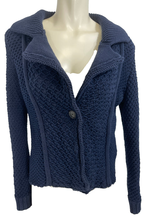 Maeve Women's Wide-Collar Cardigan Winter Sweater, Size S