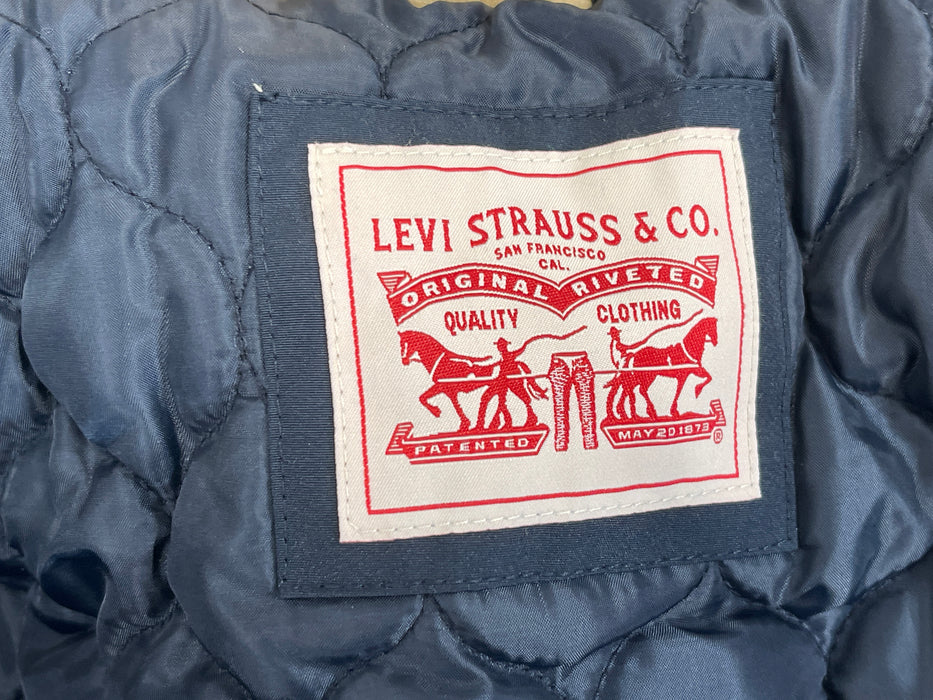 Levi-Strauss Designer Women's Faux Fur Hooded Winter Jacket, Size 2X -- NWT (Retails $225!!)
