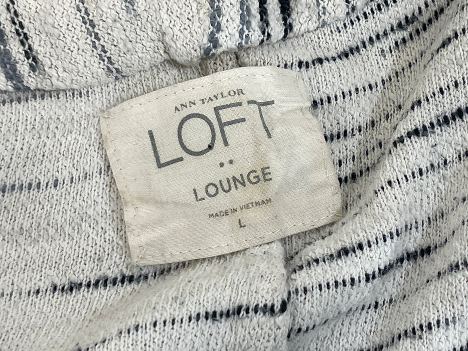 Ann Taylor Loft / Lounge Wrap-Neck Sweater, Size L