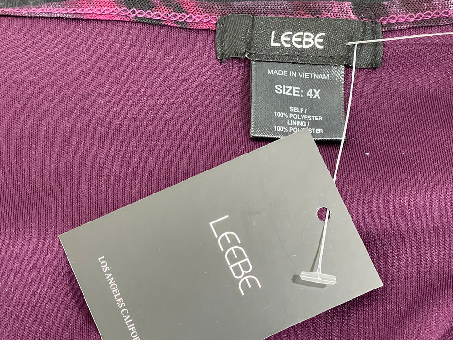 Leebe Sleeveless Full-Length Blouse, Size 4X