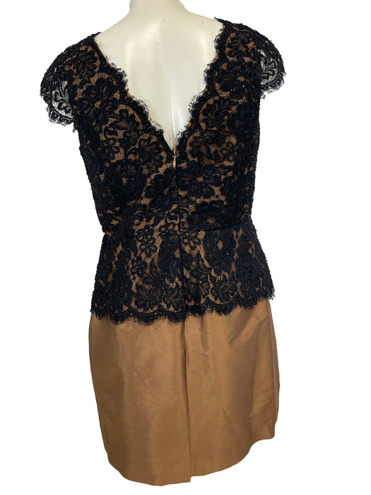 JS Boutique Lace Sleeveless Knee-Length Dress, Size 8
