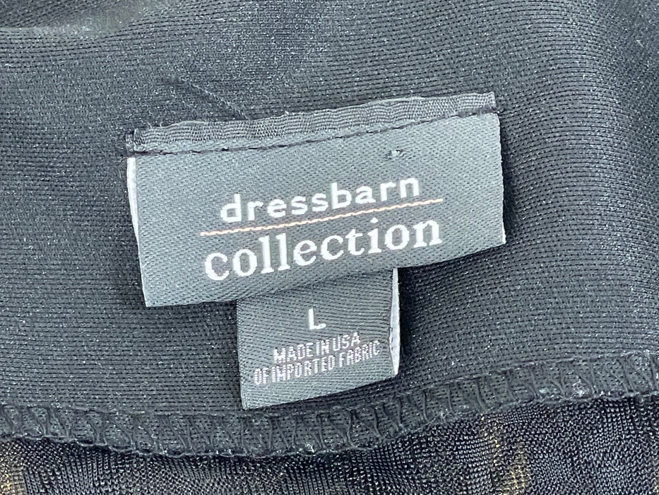 Dressbarn Collection Women's Long-Sleeve Blouse Size L