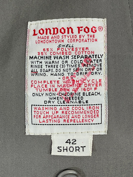 London Fog Women's Trench, Size 42 Short