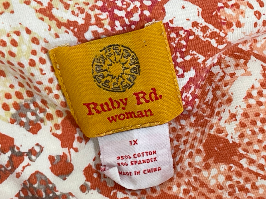 Ruby Rd. Long-Sleeve Full-Length Blouse, Size 1X