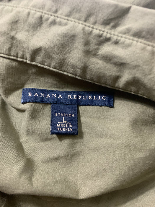 Banana Republic Stretch Button Down Shirt Size Large