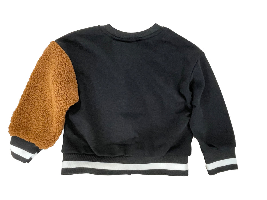 Unnamed Brand Furry Bear Sleeved Boys Jacket, Size 3T