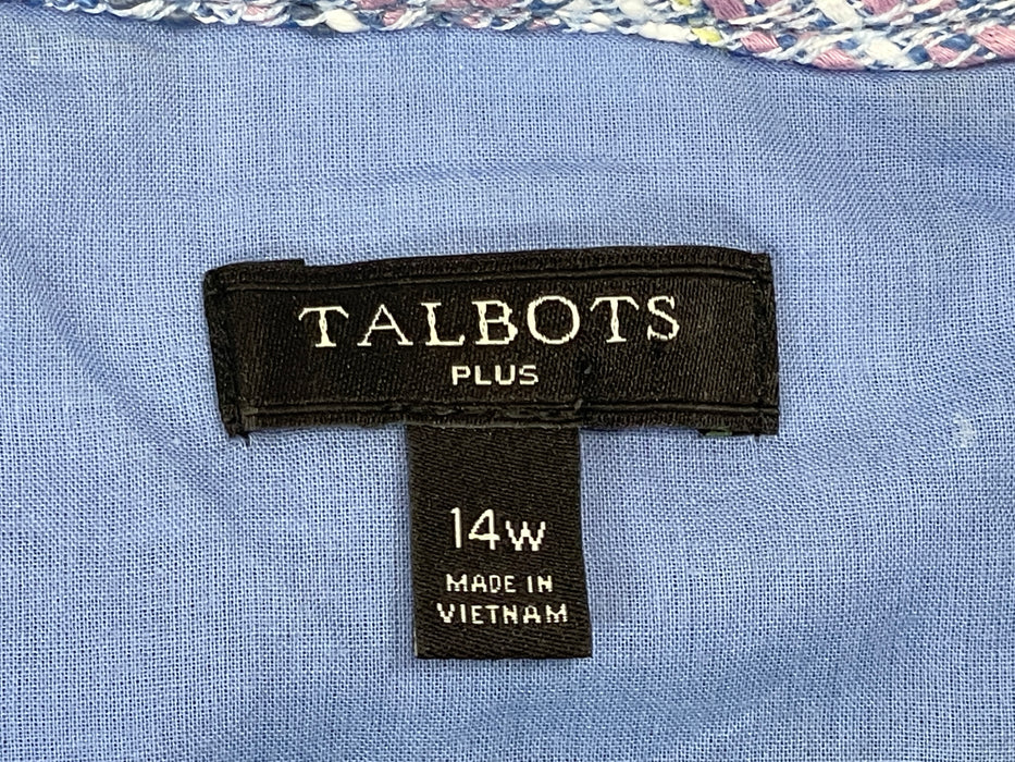 Talbots Plus Knee-Length Dress, Size 14W