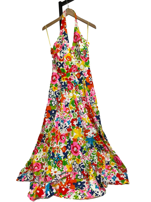 No Brand Knee-Length Sleeveless Floral Dress, Size 11 / 12