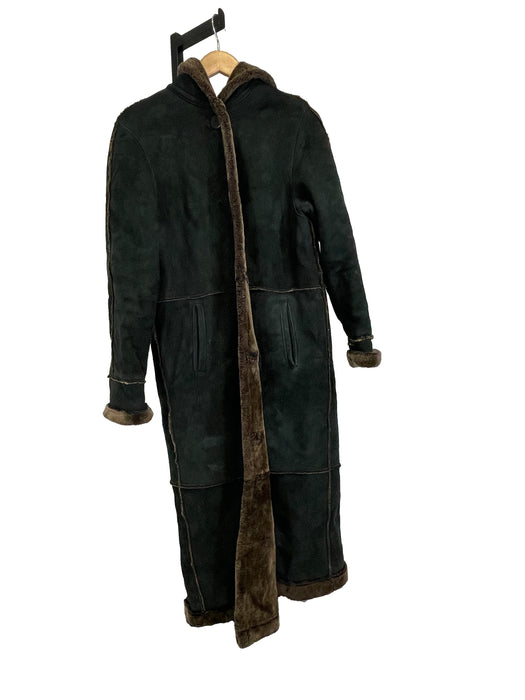 Mark Shale Real Sheepskin Women's Full-Length Winter Coat, Size S