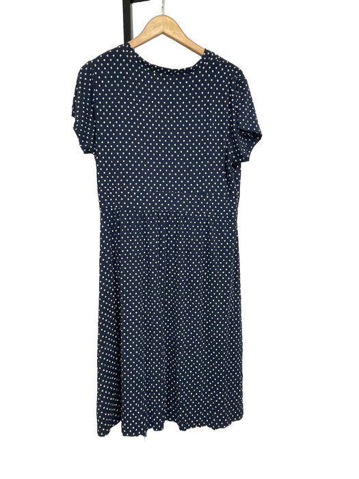 LL Bean Brand Knee-Length Short Sleeve Dress, Size L