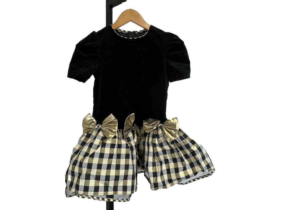 Bonnie Jean New York Brand Girl's Plaid Dress Dress Size 6X