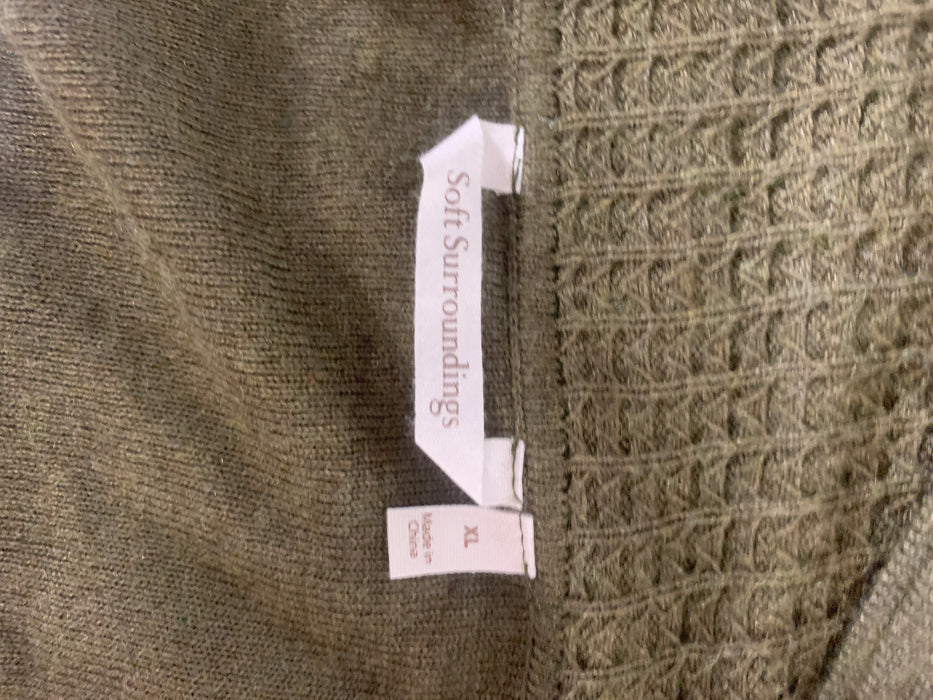 Soft Surroundings Sweater Cardigan Size XL