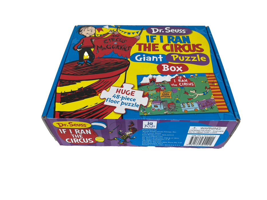 Dr. Seuss Circus-Themed 48-Piece Floor Puzzle