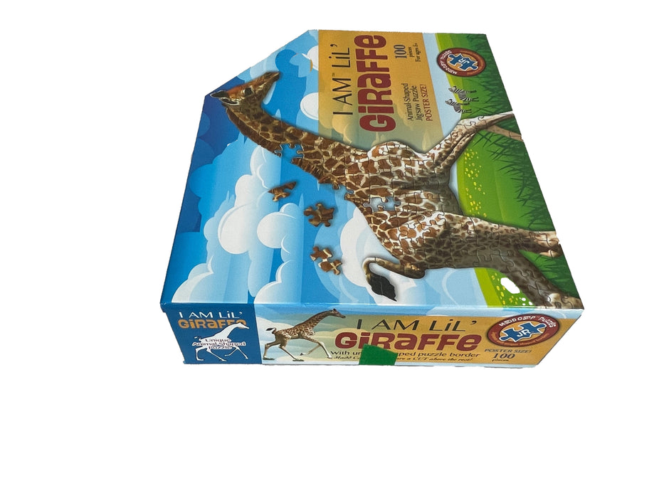Madd Capp Brand Giraffe-Shaped 100-Piece Puzzle Ages 5+