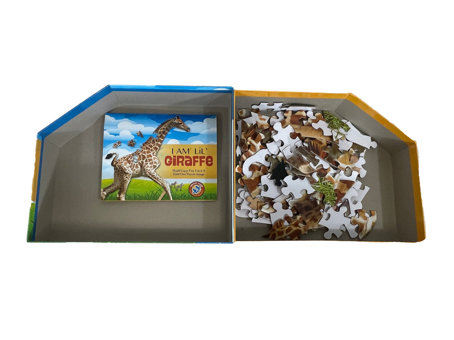 Madd Capp Brand Giraffe-Shaped 100-Piece Puzzle Ages 5+