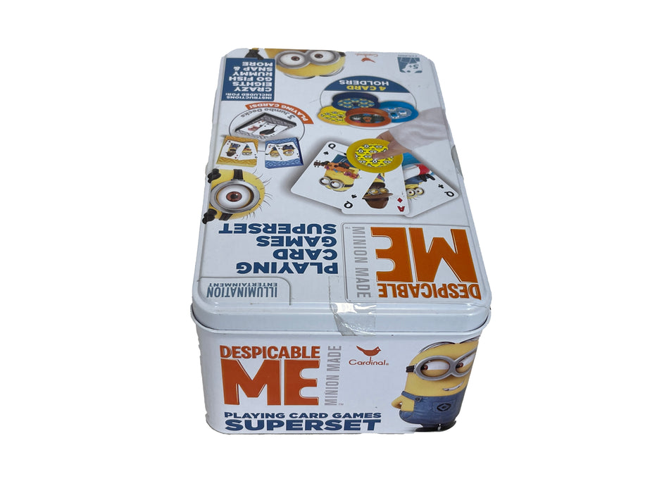 Despicable Me Themed Playing Card Game in Collectible Tin