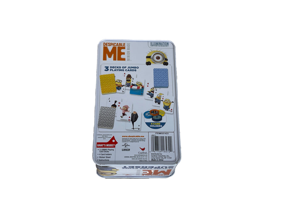 Despicable Me Themed Playing Card Game in Collectible Tin