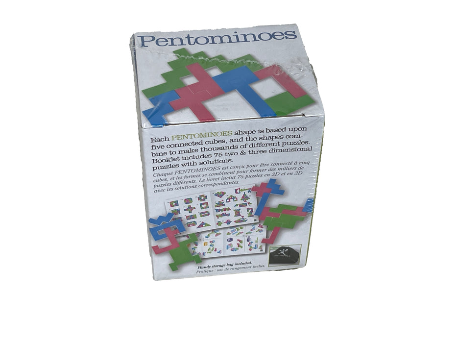 Discovery Toys Brand Pentominoes "Mind Challenging" 2D/3D Puzzle Game