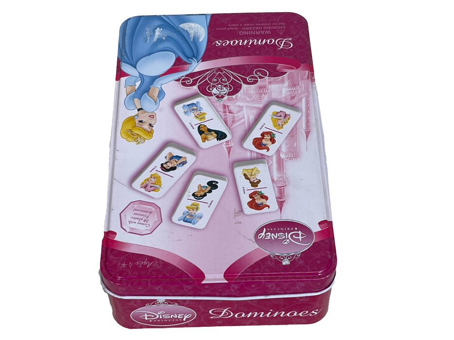 Disney Princesses Dominoes Game in Collectible Tin