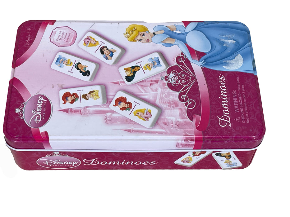 Disney Princesses Dominoes Game in Collectible Tin