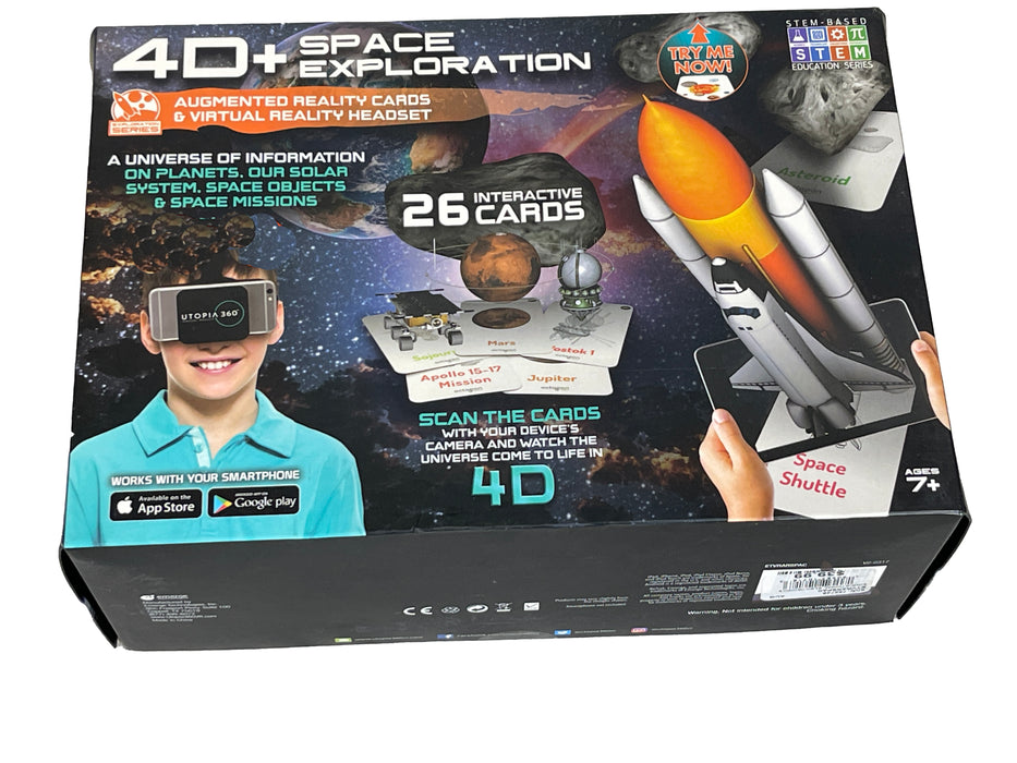 Utopia 360 Brand STEM Series Interactive Space Exploration Phone Headset Game