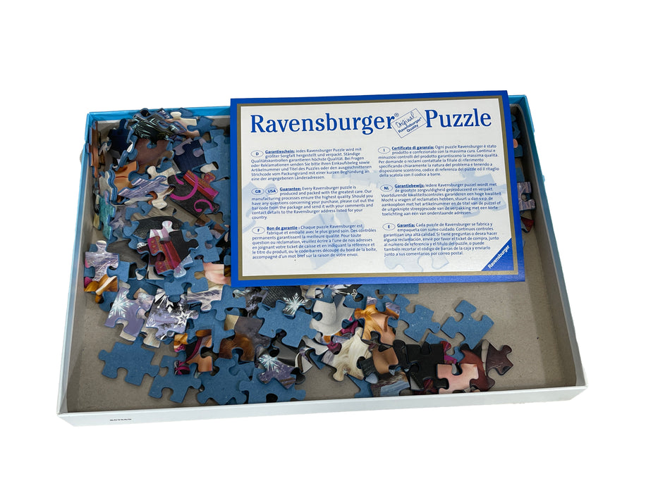 Disney Frozen Themed 200-Piece "Ravensburger" Panoramic Puzzle