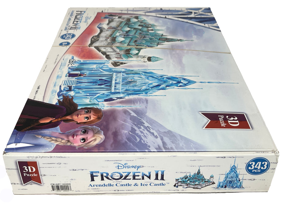 Disney Frozen 2 Themed 343-Piece Arendelle & Ice Castle 3D Puzzle