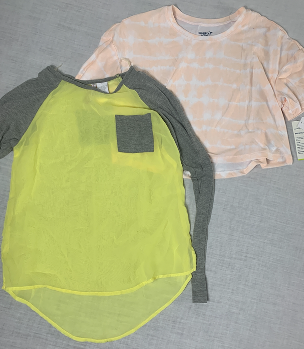Bundle Girls Activewear Shirts Size Large 10/12 — Family Tree Resale 1
