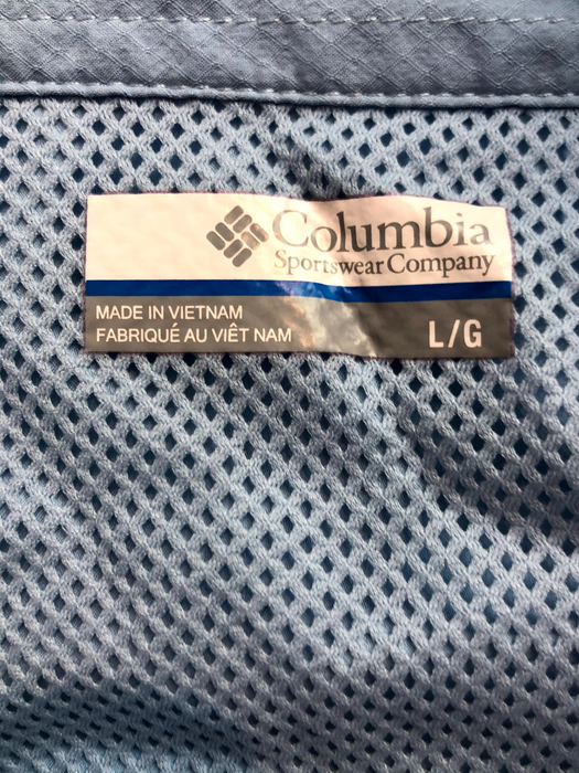 Columbia Mens Short Sleeve Shirt Size L