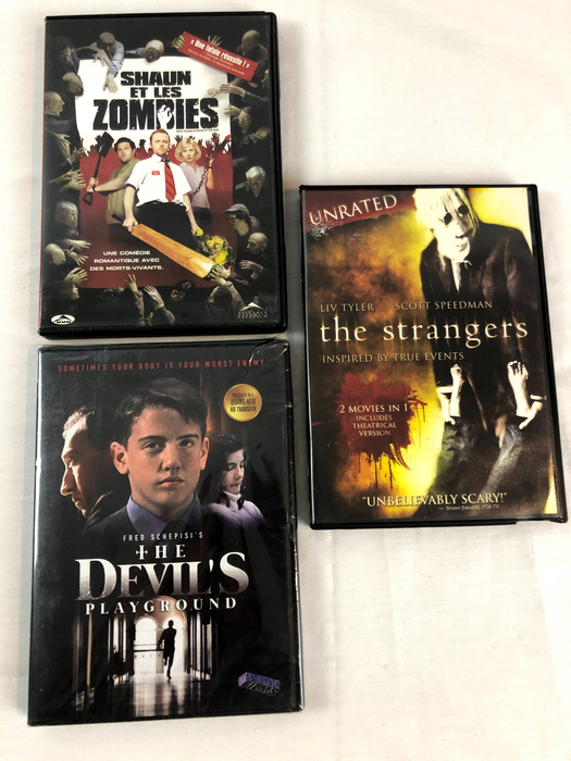DVD Horror Movie Bundle (3)
