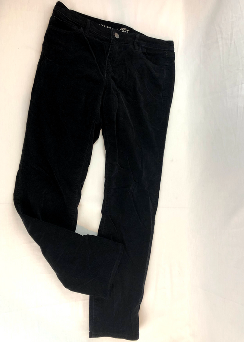 Womens Ann Taylor Loft Corduroy Pants Size 30/10
