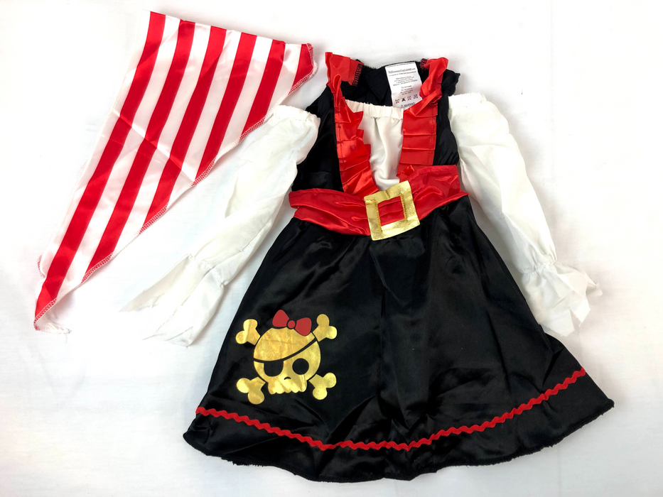 Pirate Girl Costume Size 2T