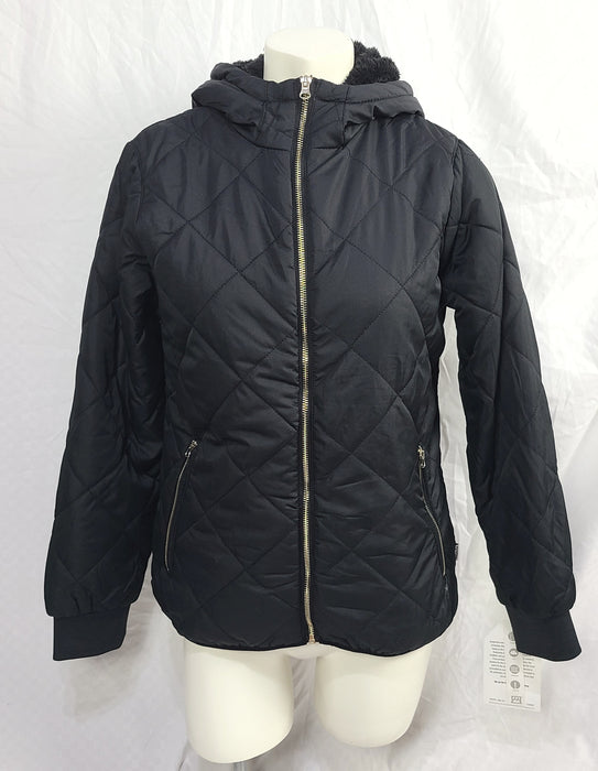 NWT Black Avalanche womens quilted coat