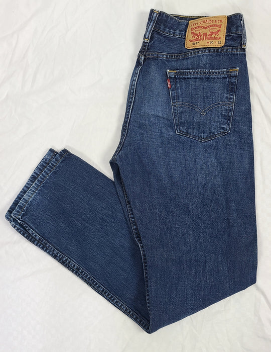 Levi Strauss blue jeans Size 30x32
